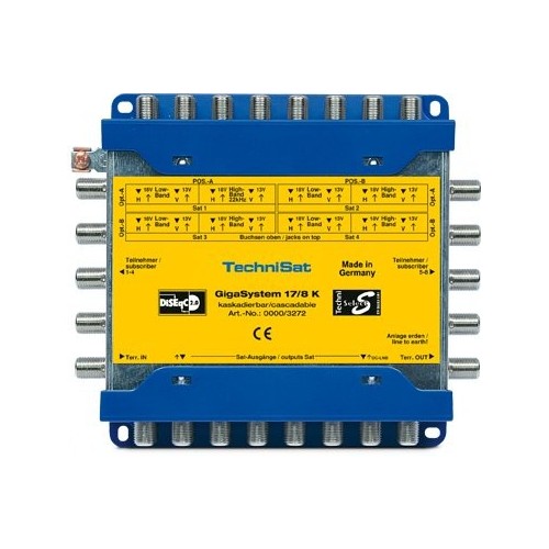Technisat gigasystem 17/8k, conmutador múltiple 0000/3272
