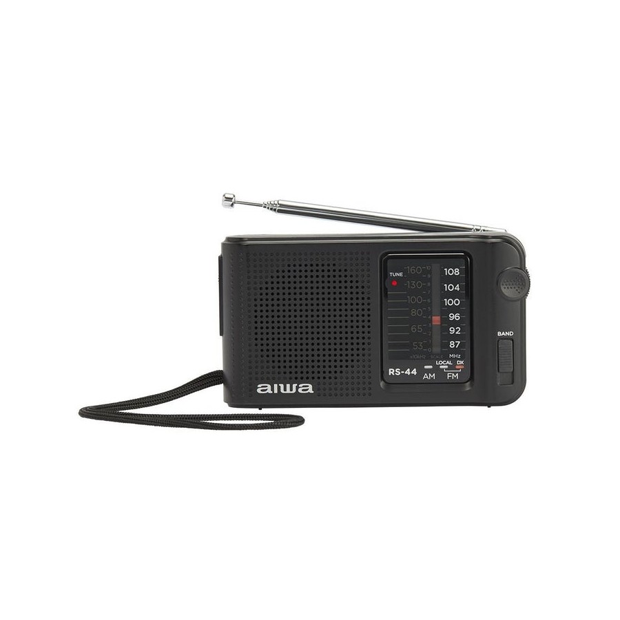 Radio portátil aiwa rs-44 negra