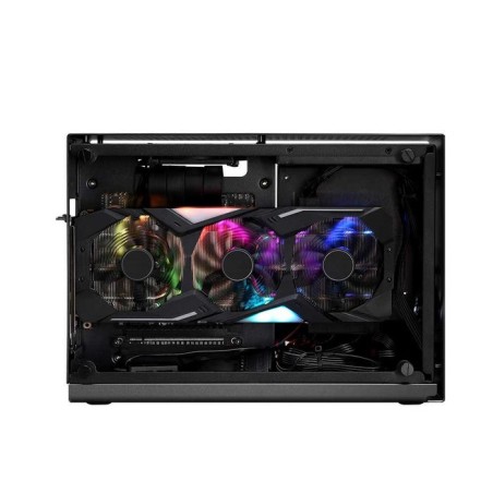Caja pc zalman m2 mini silber mini-torre mini-itx carcasa con 2 ventanas