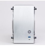 Caja pc zalman m2 mini silber mini-torre mini-itx carcasa con 2 ventanas