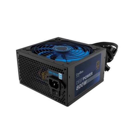 Fuente de alimentacion coolbox 800w  deepgaming 80+ bronze