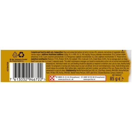 Gourmet gold - mousse de ave 85g