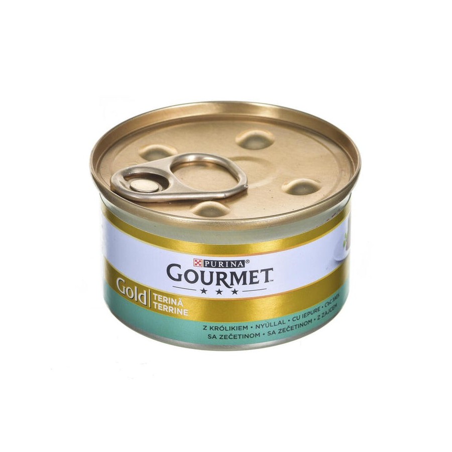 Purina gourmet gold rabbit - wet cat food - 85g