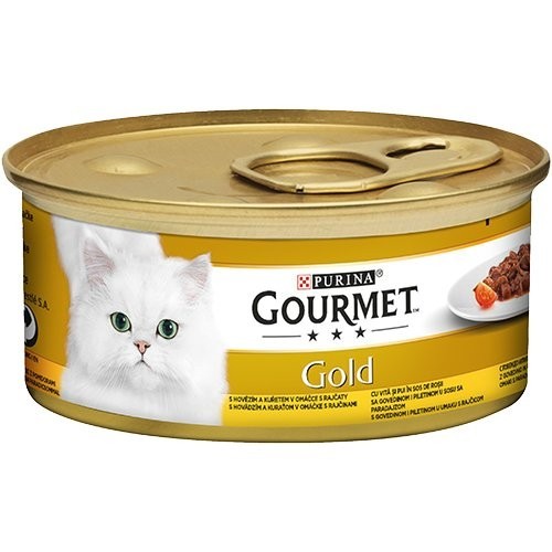 Gourmet gold - cazuela de ternera y pollo 85g