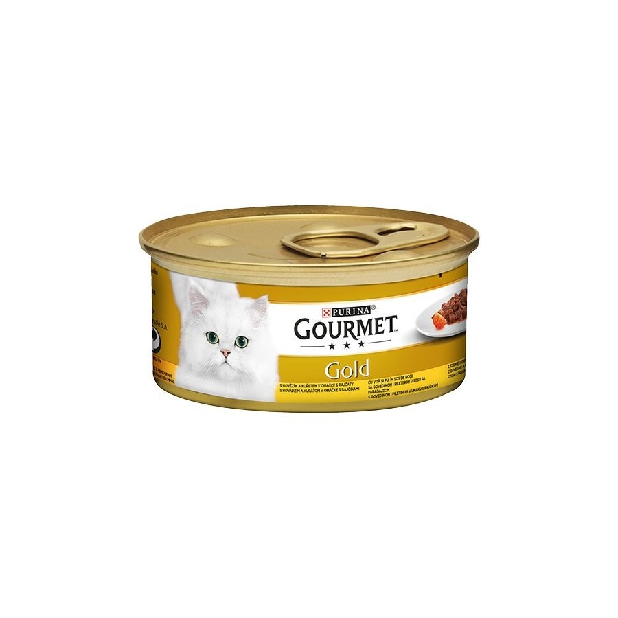 Gourmet gold - cazuela de ternera y pollo 85g
