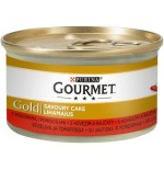 Gourmet gold pastel salado ternera y tomates 85g
