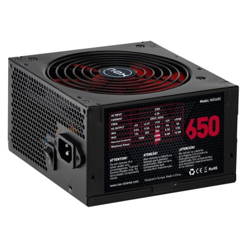 Fuente de alimentación nox nx 650w 140mm (8)