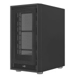Caja pc aerocool graphite v1 frontal mesh lateral de cristal templado
