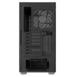 Caja pc aerocool graphite v3 frontal mesh lateral de cristal templado incluye 3 ventiiladores rgb 140mm