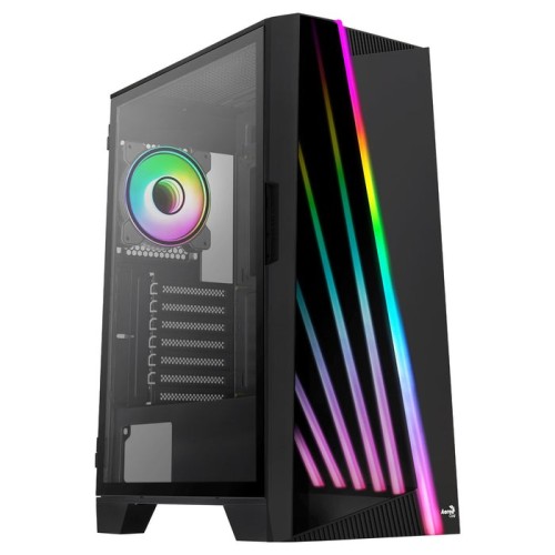Caja pc aerocool atx mirage (black/win/rgb)mi.atx/atx/itx