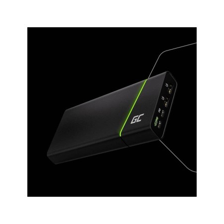 Power bank green cell gc powerplay ultra 26800mah 128w 4 puertos
