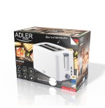 Tostadora adler ad 3216 750w