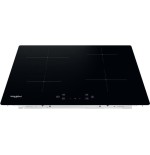 Whirlpool - wsq4860ne - placa de inducción - 4 fuegos - 7200w - l60 cm - revestimiento de vidrio negro