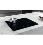 Whirlpool - wsq4860ne - placa de inducción - 4 fuegos - 7200w - l60 cm - revestimiento de vidrio negro