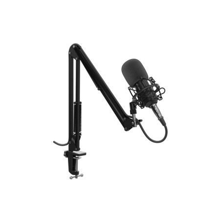 Microfono genesis radium 300 studio xlr con brazo filtro pop