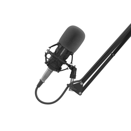 Microfono genesis radium 300 studio xlr con brazo filtro pop