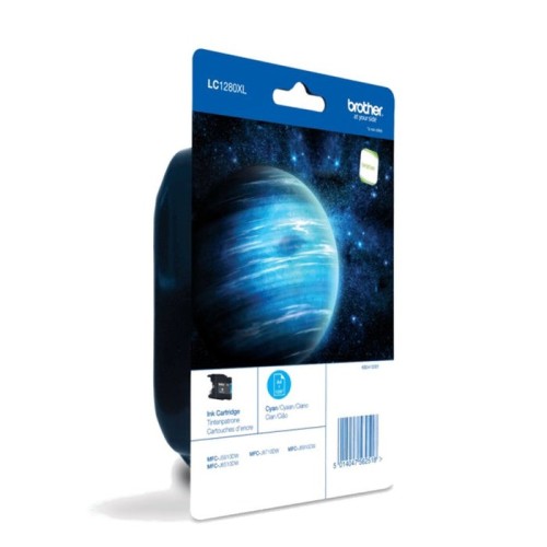 Brother tinta original lc1280xlcbp cyan para mfc-j5910dw/ mfc-j6510dw/ mfc-j6710dw/ mfc-j6910dw