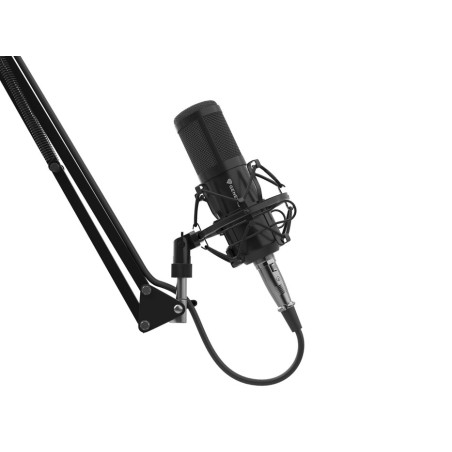 Microfono genesis radium 300 studio xlr con brazo filtro pop