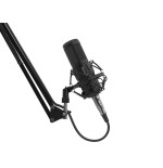 Microfono genesis radium 300 studio xlr con brazo filtro pop