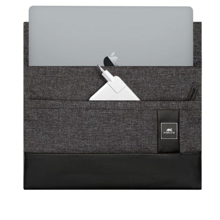 Funda rivacase 8802 negra para macbook pro / air 13