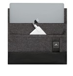 Funda rivacase 8802 negra para macbook pro / air 13