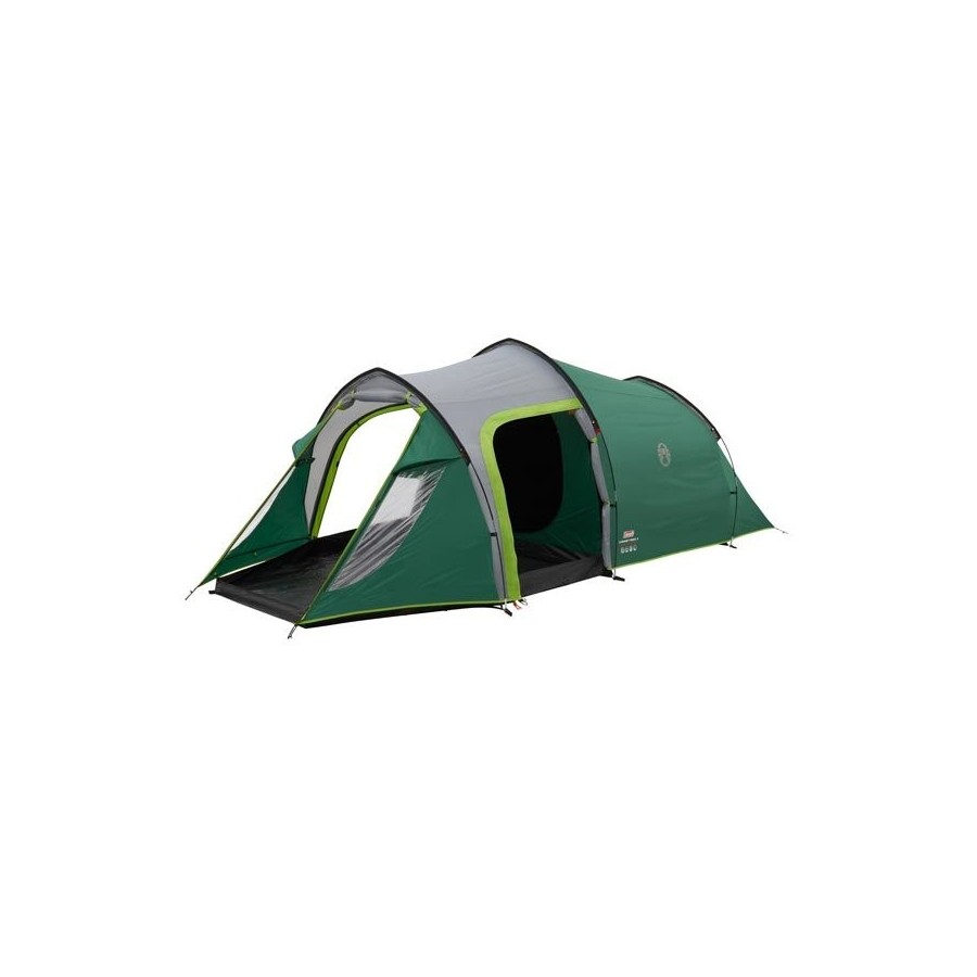 Tienda tipo túnel coleman chimney rock 3 plus verde, gris
