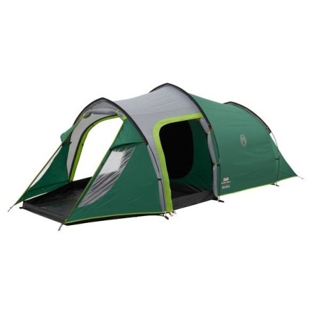 Tienda tipo túnel coleman chimney rock 3 plus verde, gris