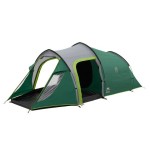 Tienda tipo túnel coleman chimney rock 3 plus verde, gris