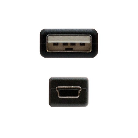 Nanocable cable usb-a 2.0 macho a mini-usb macho 1m