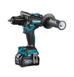 Taladro combinado inalambrico makita xgt hp001gz 40vmax (azul/negro, sin batería ni cargador)