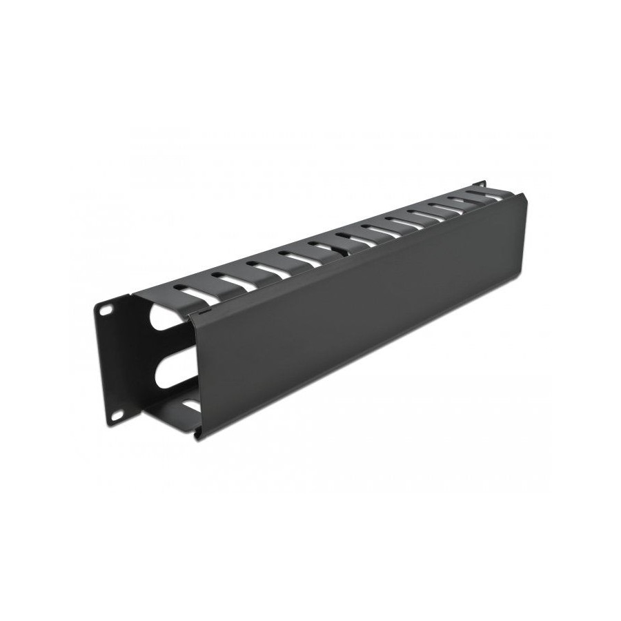 Digitus 19" panel de gestión de cables con 4 aberturas