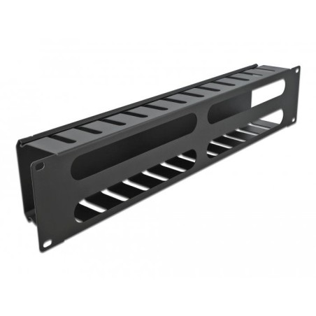 Digitus 19" panel de gestión de cables con 4 aberturas