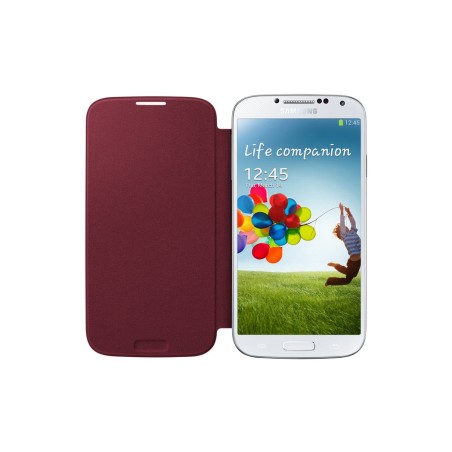 Samsung flip cover funda samsung galaxy s4/con tapa.sustituye tapa trasera/marron/ef-fi950baegww