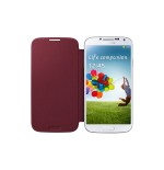Samsung flip cover funda samsung galaxy s4/con tapa.sustituye tapa trasera/marron/ef-fi950baegww