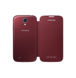 Samsung flip cover funda samsung galaxy s4/con tapa.sustituye tapa trasera/marron/ef-fi950baegww