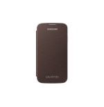 Samsung flip cover funda samsung galaxy s4/con tapa.sustituye tapa trasera/marron/ef-fi950baegww