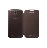 Samsung flip cover funda samsung galaxy s4/con tapa.sustituye tapa trasera/marron/ef-fi950baegww
