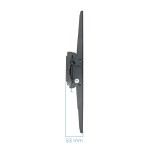 Tooq soporte fijo de pared para tv de 32"-55" - inclinable - peso max 40kg - vesa 400x400mm - negro