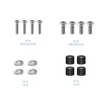 Tooq soporte fijo de pared para tv de 32"-55" - inclinable - peso max 40kg - vesa 400x400mm - negro