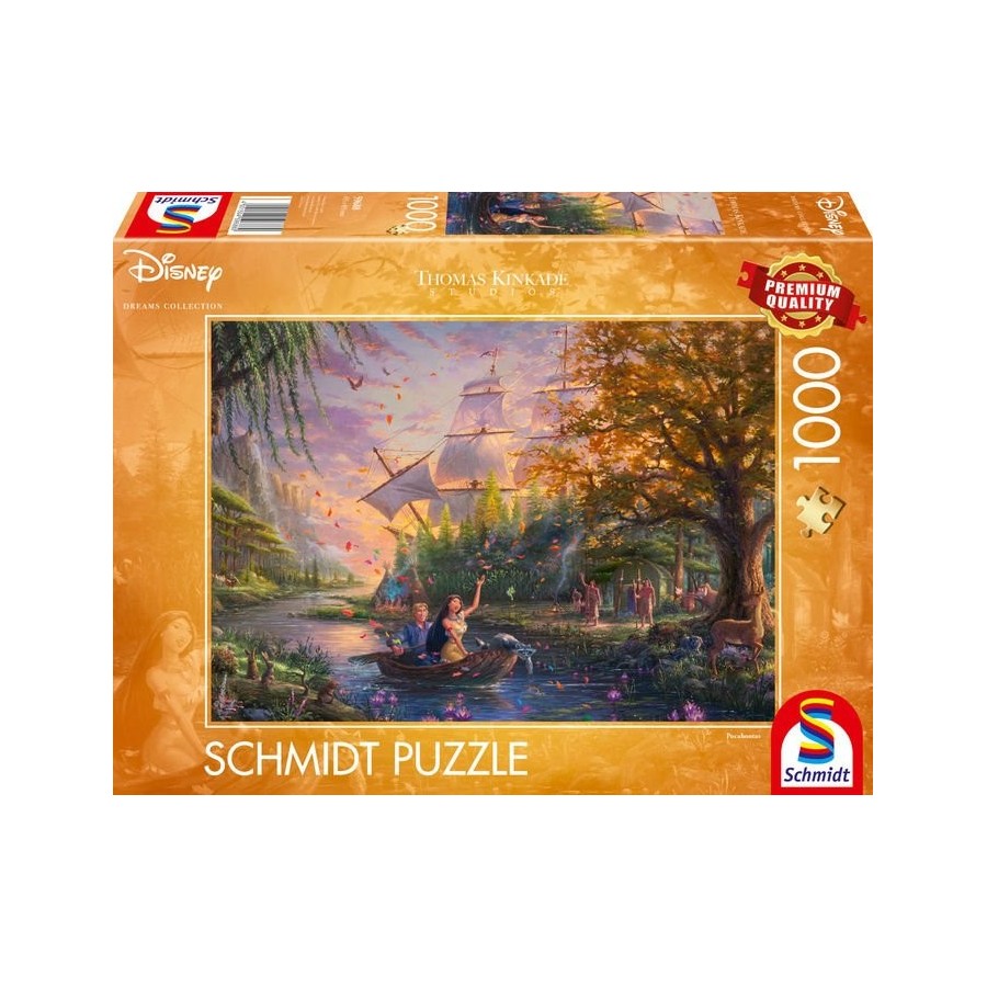 Schmidt spiele puzzle disney pocahontas 59688