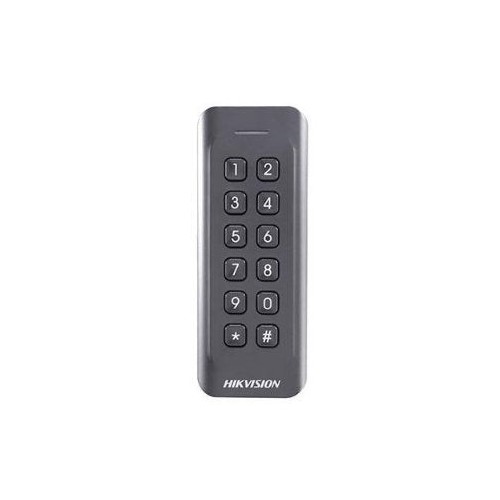 Lector de tarjetas mifare con teclado hikvision
