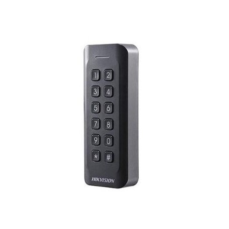 Lector de tarjetas mifare con teclado hikvision