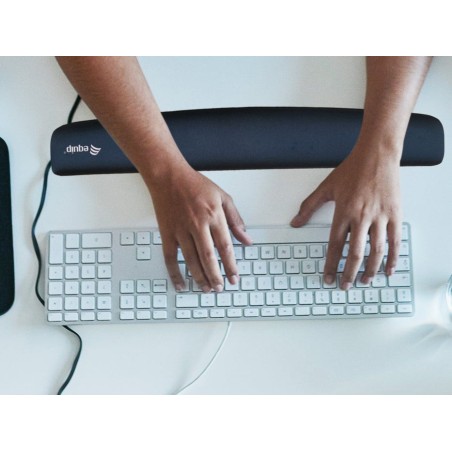 Reposamuñecas de gel para teclado equip life color negro
