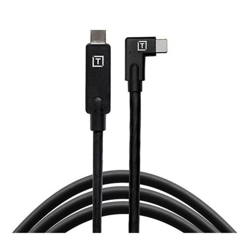 Tether tools tetherpro usb-c to usb-c right angle black