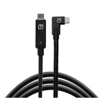 Tether tools tetherpro usb-c to usb-c right angle black