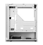 Caja pc sharkoon slider rgb blanca