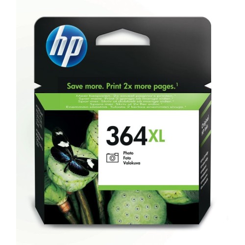 Tinta original hp 364 xl alta capacidad negro fotográfico