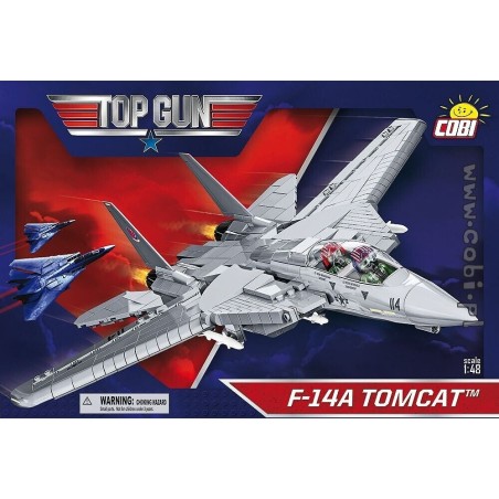 Juguete de construcción cobi top gun f-14a tomcat