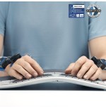 Teclado ingles logitech ergo k860 rf wireless + bluetooth internacional de ee.uu. grafito