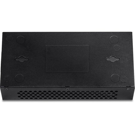 Inyector poe trendnet tpe-119gi 802.3af at u ab bt 2 rj45 hembra